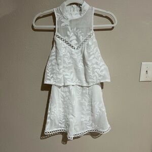 Hello Molly Lace Romper